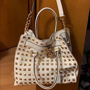 Michael Kors gold studded Hamilton